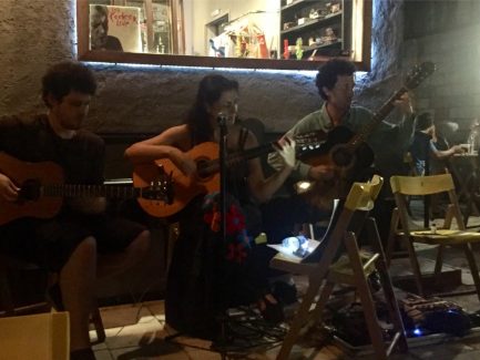 Dani, Lucas Oliveira e Julio Rangel